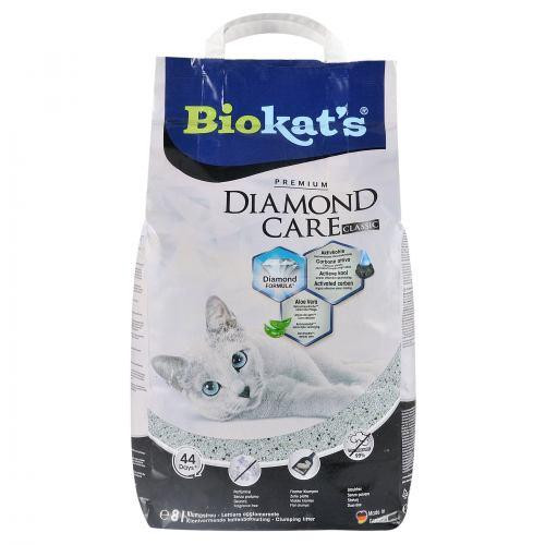 Наповнювач Biokats Diamond Care для котячого туалету, бентонітовий, 8 л Київ - фото 3