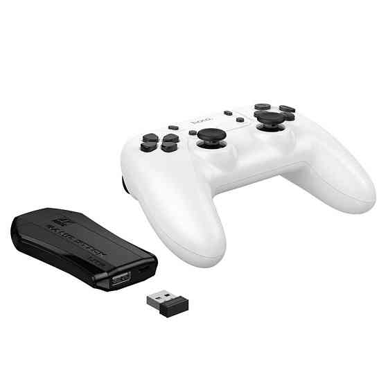 Игровая приставка + 2 джойстика HOCO GA31 Collection game box+two wireless gamepads set White Одесса