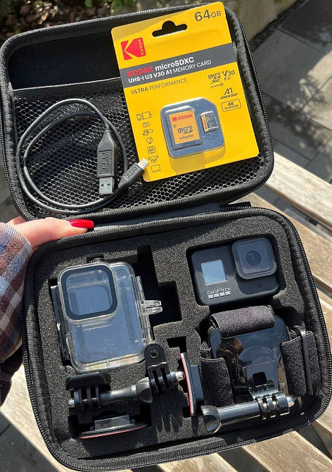 Екшн-камера GoPro Hero 8 з кріпленням на голову. Харків - фото 8