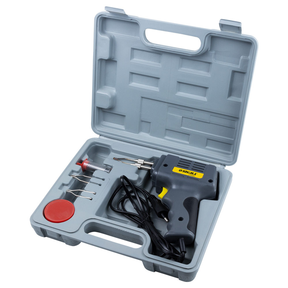 Sigma Паяльник импульсный 200Вт + аксессуары 5шт кейс SIGMA (2742061) Коломия - фото 1