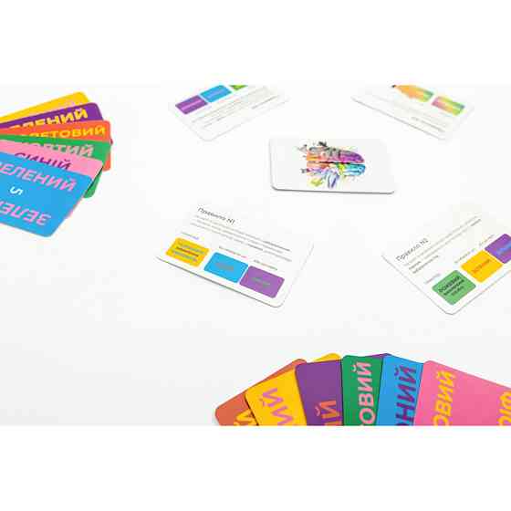 Карткова гра bRainbow FGS64, 60 карток, українською мовою Вінниця