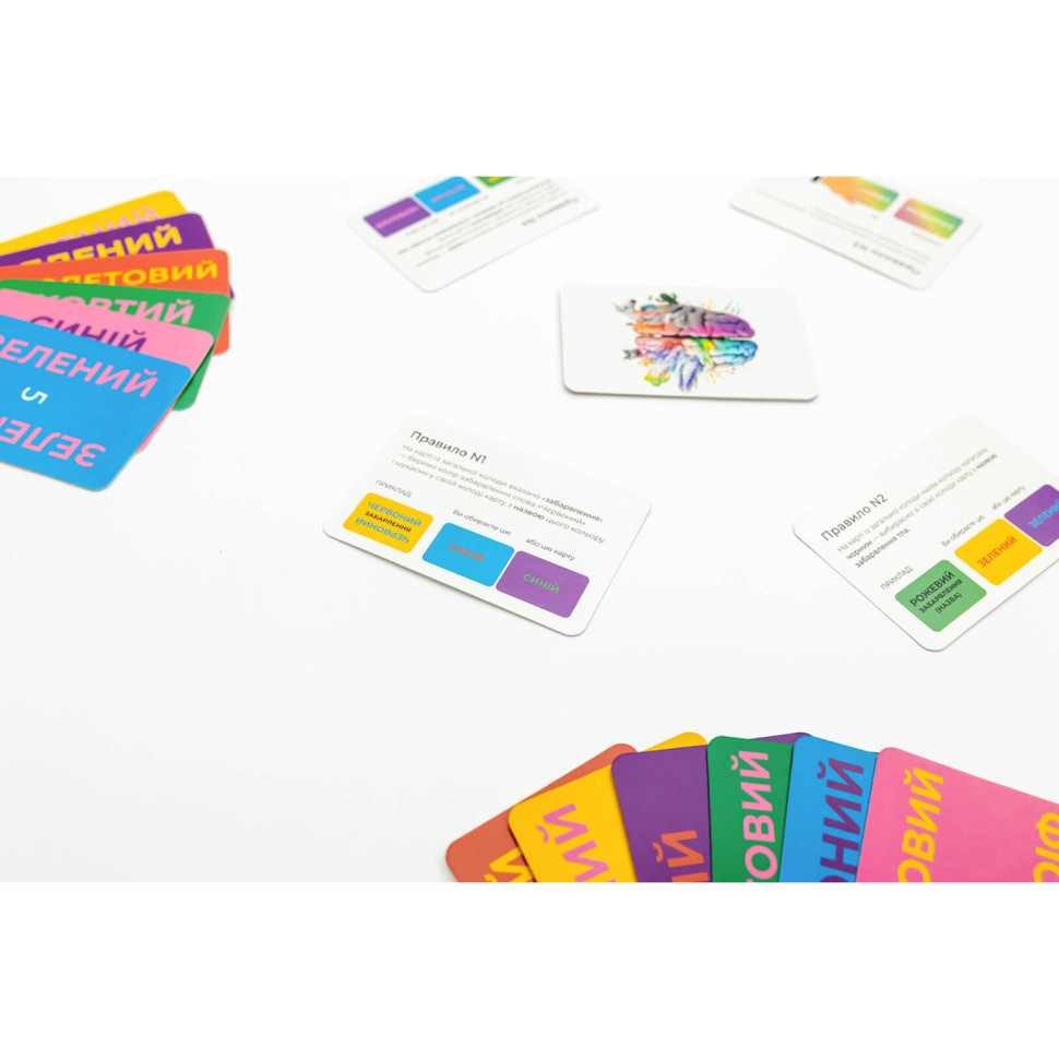 Карткова гра bRainbow FGS64, 60 карток, українською мовою Вінниця - фото 4