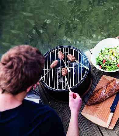 Настольный угольный гриль, черный BergHOFF 2415601 Код: 004625 Ровно