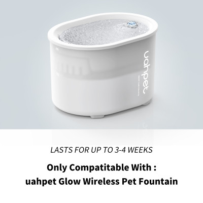 Универсальная посуда для животных Uahpet Поилка Glow Wireless Pet Fountain (UYSJ05QD) Винница - изображение 7