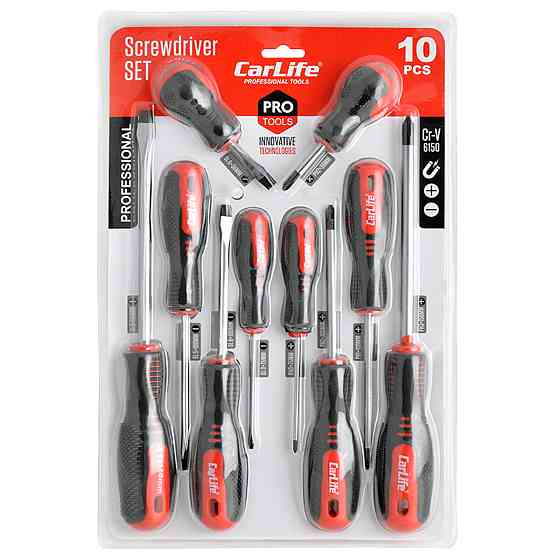 Набір викруток Carlife Cr-V 6150 10шт Киев