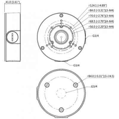 Крепление для видеокамеры Dahua DH-PFA130-E Винница