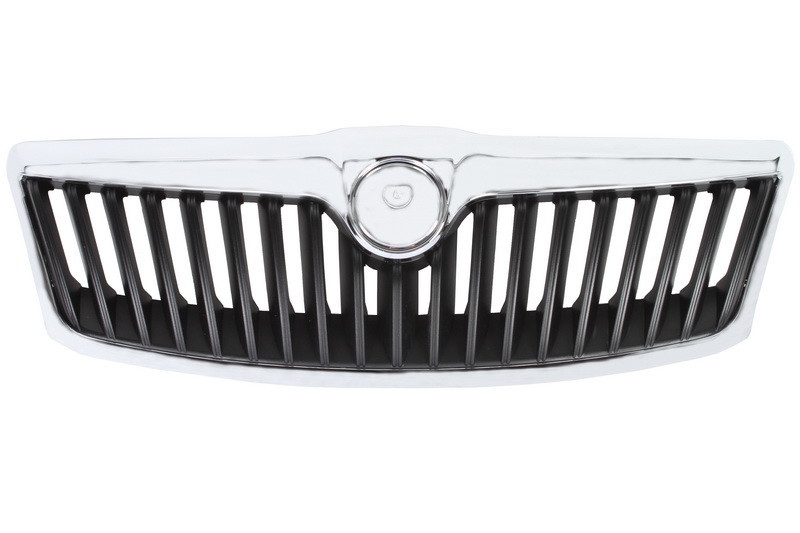 Решітка радіатора Blic 6502-07-7521991Q для Skoda Octavia II 2004–2013, Roomster 2006–2015 Ковель - фото 1