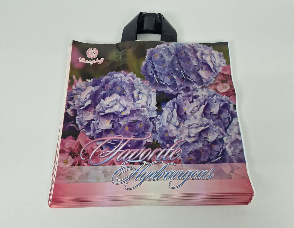 Пакет із петльовою ручкою (38 *34) "Гортензія "Ренпако (25 шт.) Харків - фото 1