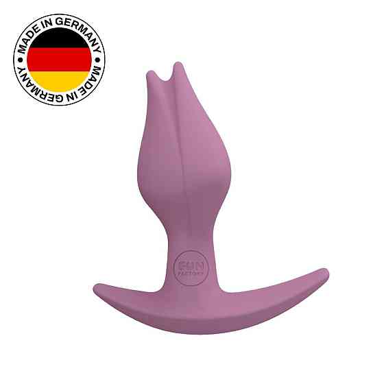 Анальная пробка Fun Factory BOOTIE FEM, розовая, в виде бутона, диаметр 2,9 см, тонкий ограничитель Sex Aura Киев