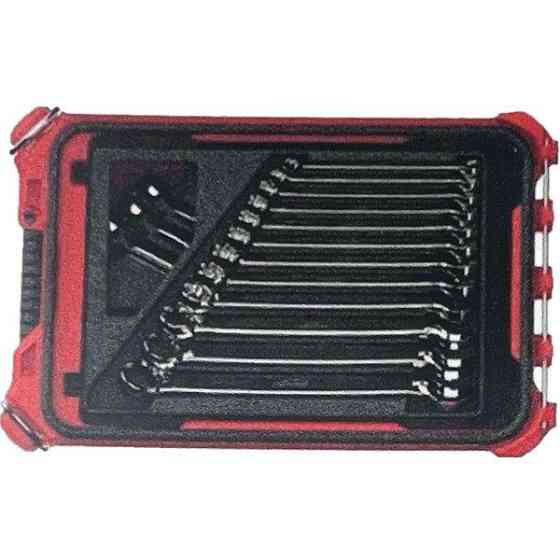 Набор ключей рожково-накидных метрических хромированных MAX BITE PACKOUT MILWAUKEE, (8/9/10/11/12/13/14/15/16/17/18/19/20/21/22мм) ( Одесса