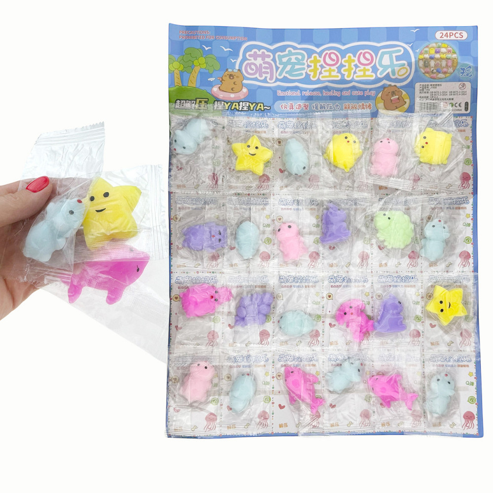 Сквиши антистресс для детей 24 шт Киев - изображение 1