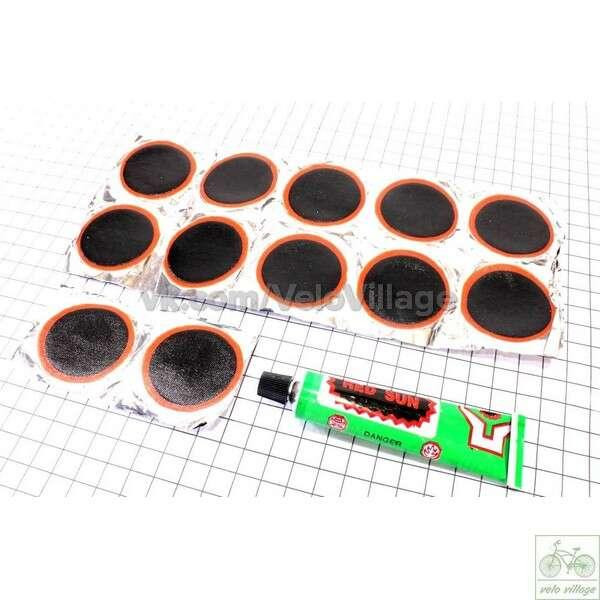 Ремкомплект камеры (круглые латки, клей) KL-2 Мукачево - изображение 1