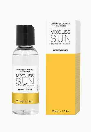 Лубрикант на силиконовой основе MixGliss SUN MONOI (50 мл) с ароматом масла Манои Sex Aura Киев