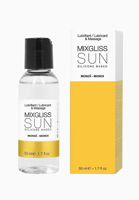 Лубрикант на силиконовой основе MixGliss SUN MONOI (50 мл) с ароматом масла Манои Sex Aura Киев - изображение 1