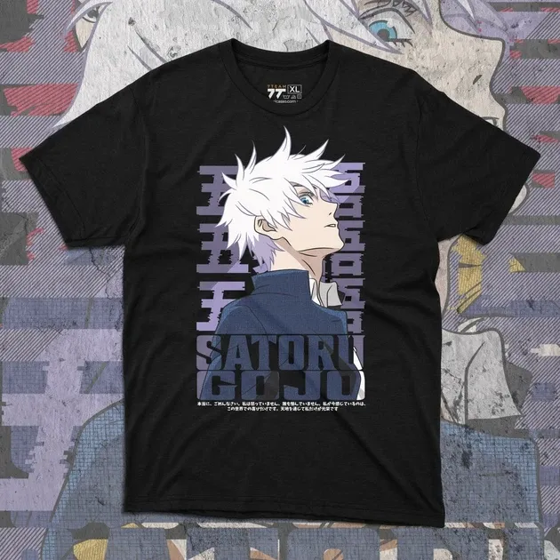 Футболка мужская с принтом Магическая Битва Сатору Годжо 5 Размер 48 Днепр - изображение 1