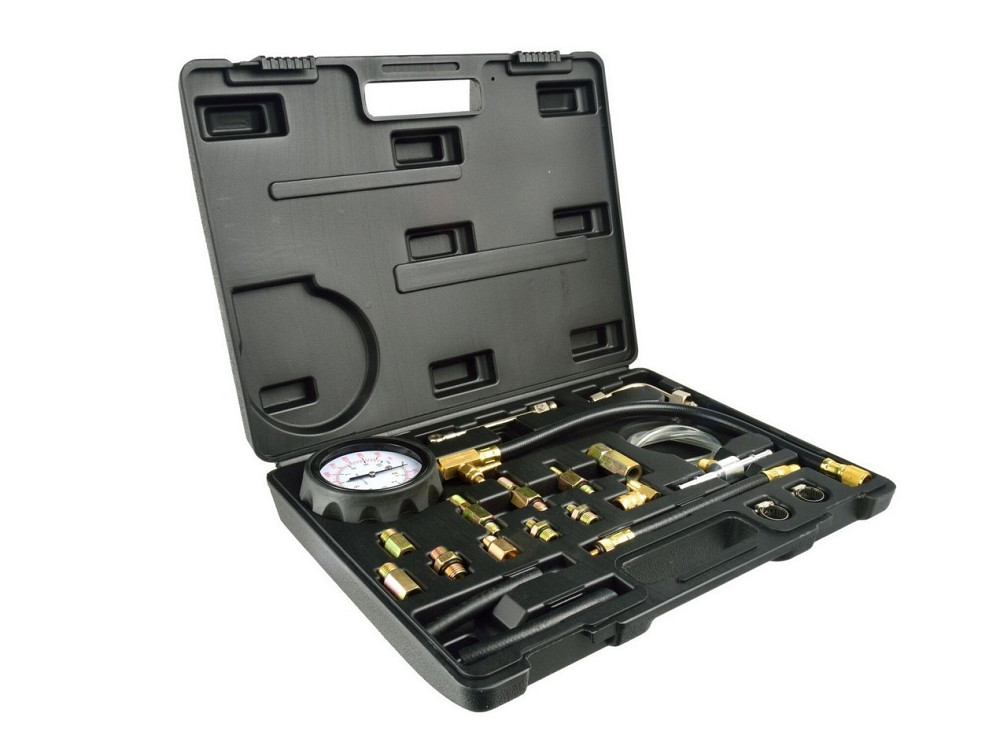 Тестер манометр для вимірювання тиску палива універсальний GEKO G02503 Чернігів - фото 1