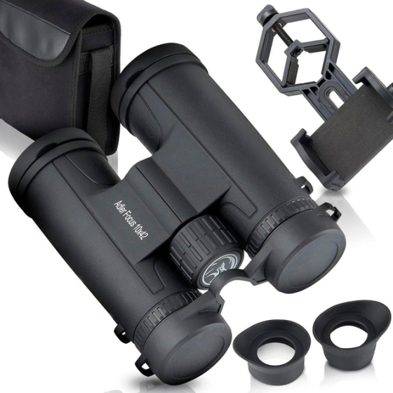 Портативний бінокль Adler Focus 10х42 BaK4 Київ