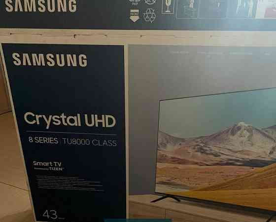 Телевизор Samsung UE43TU8000UXUA, диагональ 43 дюйма, 4K UHD Киев