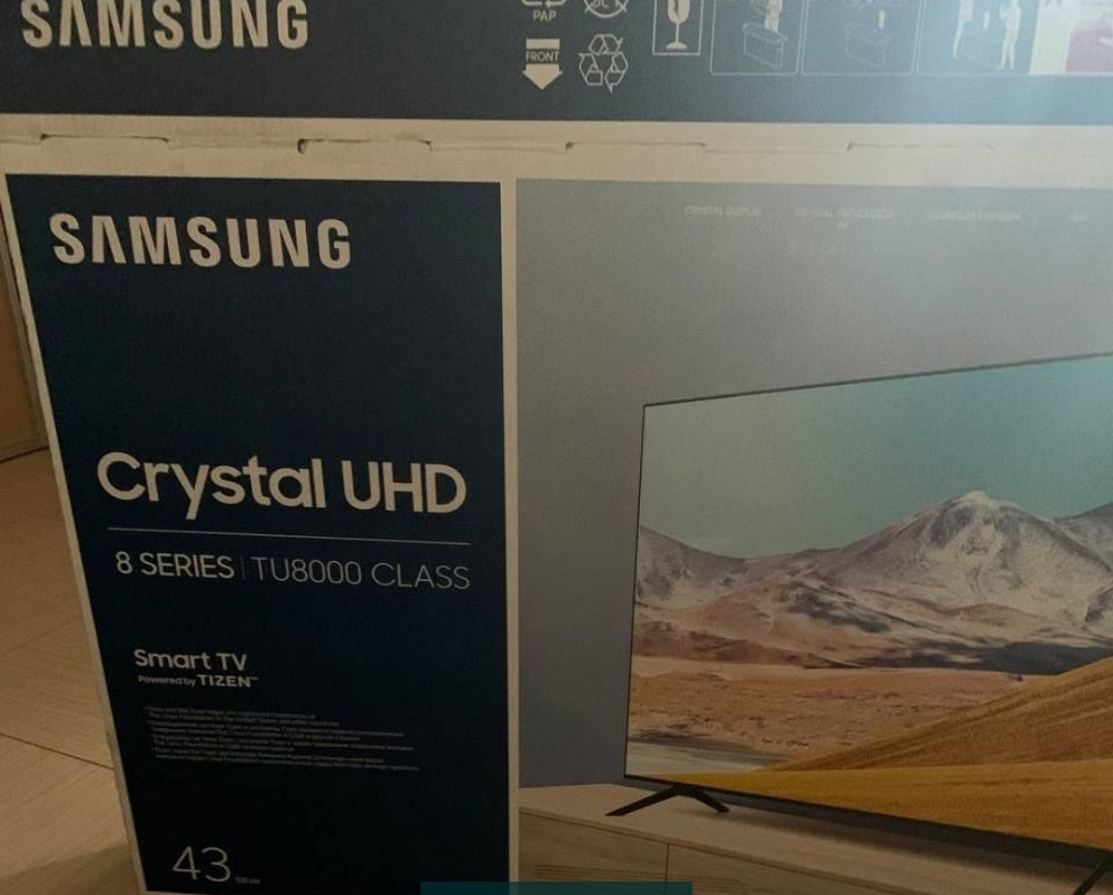 Телевизор Samsung UE43TU8000UXUA, диагональ 43 дюйма, 4K UHD Киев - изображение 1