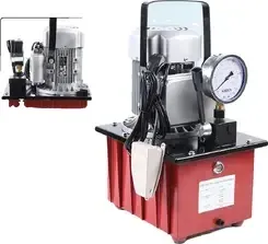 Насос Pompa hydrauliczna, Solidna konstrukcja ze stali i miedzi, Maksymalne ciśnienie 700 bar, Podwójny mechanizm sterowania, Киев - изображение 1