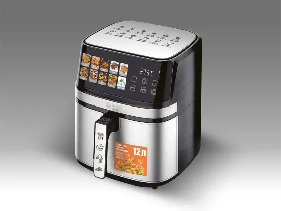 Аэрофритюрница Air Fryer BITEK BT-5384 4600 Вт 12 л, жарка без масла, быстрый нагрев, удобное управление Одесса