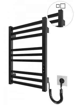 Електрична рушникосушка HF London 570х430 TR K чорна матова Київ