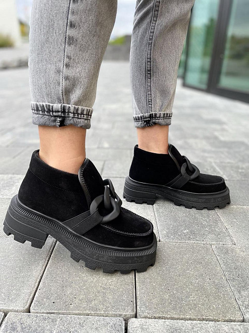 Marko Черевики жіночі DE MARKO чорні замша натуральна 40р. (4800) Коломия - фото 10