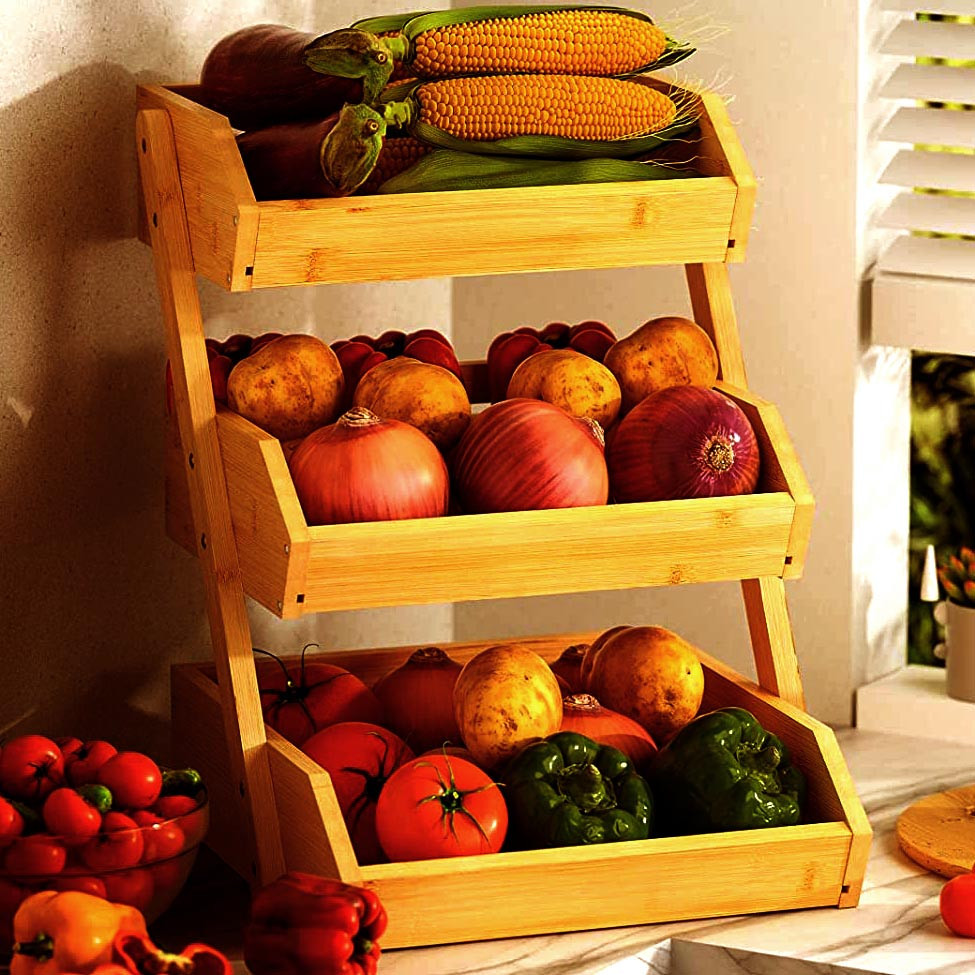 Стеллаж для овощей и фруктов 