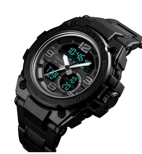 Годинники наручні SKMEI 1452BK, ЧОРНИЙ, 9754 Дніпро - фото 2