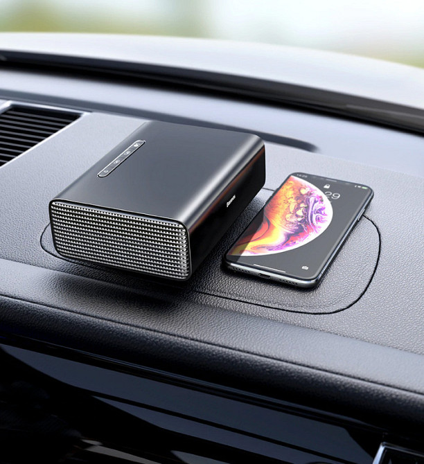 Автомобільний насос компресор Baseus Smart Inflator Pump CRCQB01-01 (Чорний) Миколаїв - фото 7