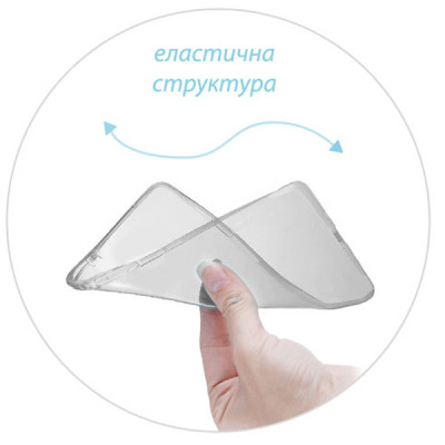 Чохол до мобільного телефона Global для Huawei Y6 2 (TPU) Extra Slim (темный) (1283126473333) Вінниця - фото 2