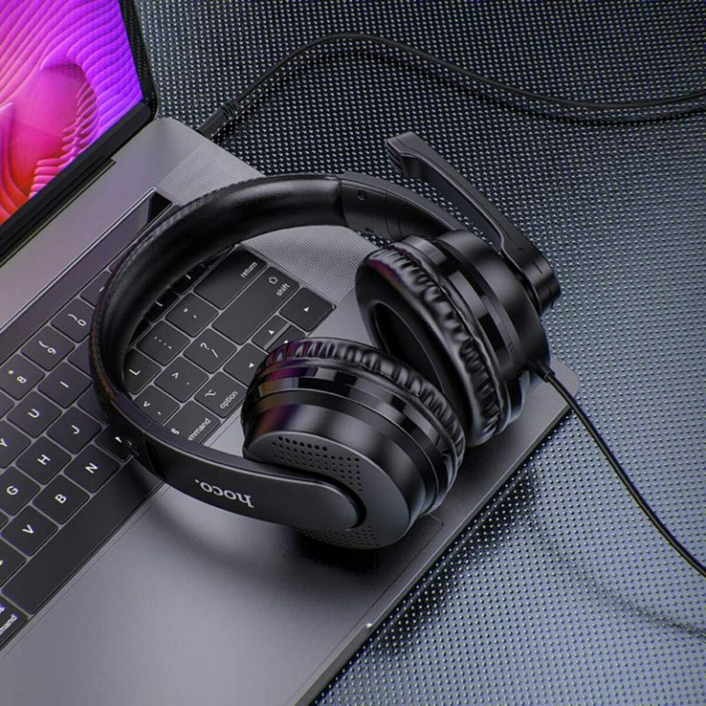 Навушники HOCO W103 Magic tour gaming headphones Black Київ - фото 5