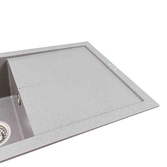 VALESO Гранітна мийка для кухні VALESO SOLID 7843 матова Сірий мусон Киев