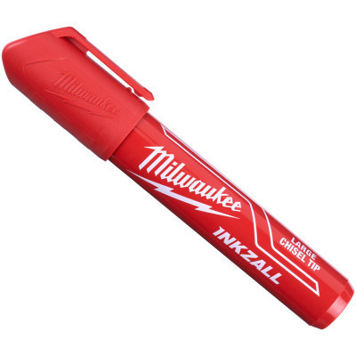Маркер Milwaukee для будмайданчика INKZALL, великий (L), червоний (4932471556) Вінниця - фото 1