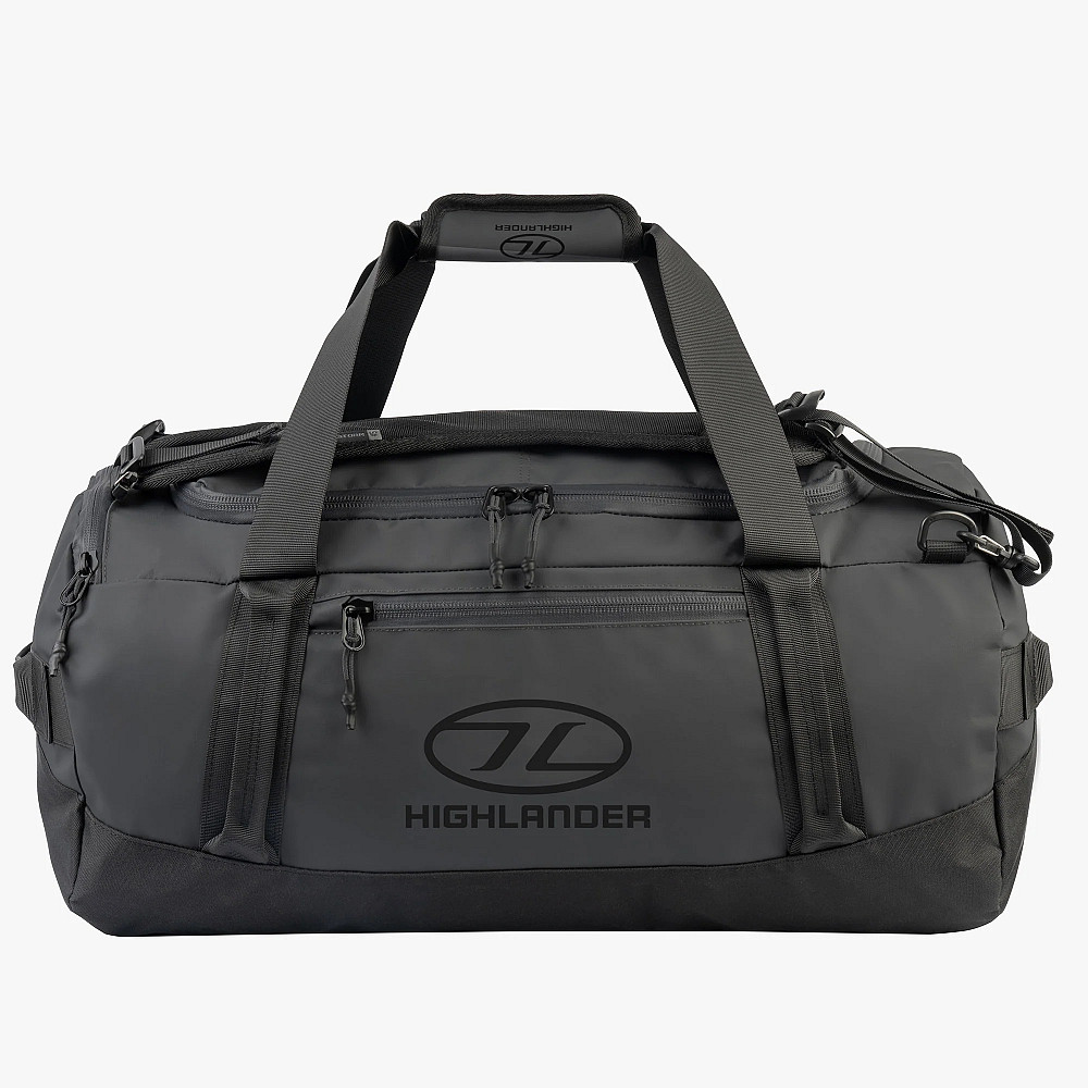 Сумка дорожная водозащитная Highlander Hauler Duffel 45L Black (DB132-BK) Киев - изображение 1