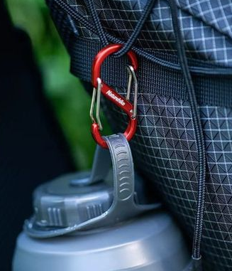 Карабін багатофункціональний Naturehike S-type NH20GS004, 88 мм, 1 шт, червоний Киев