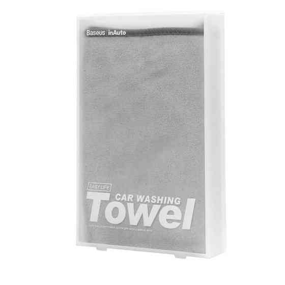 Полотенце для мытья автомобиля Baseus из микрофибры, серое Киев