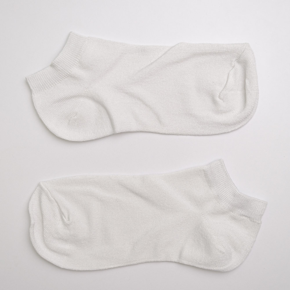 Носки мужские бамбуковые однотонные Youstar 076 Низкие 41-47 Белый Сумы - изображение 1