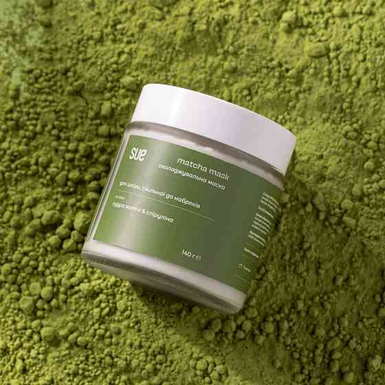 Маска для лица с эффектом детокса Matcha mask Sue 140 г Киев