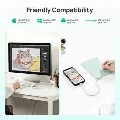 Графічний планшет Parblo Ninos NEO Green (NINOSNEO) Вінниця