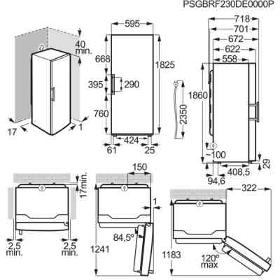 Морозильная камера Electrolux LUS7ME28X Винница