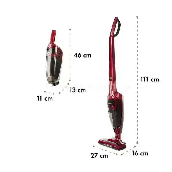 Domotec MS-4403 2в1 — бездротовий ручний пилосос акумуляторний потужністю 600 Вт для сухого прибирання Одеса - фото 6