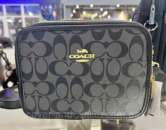 Сумка коуч брендовая женская с широким ремешком COACH Киев
