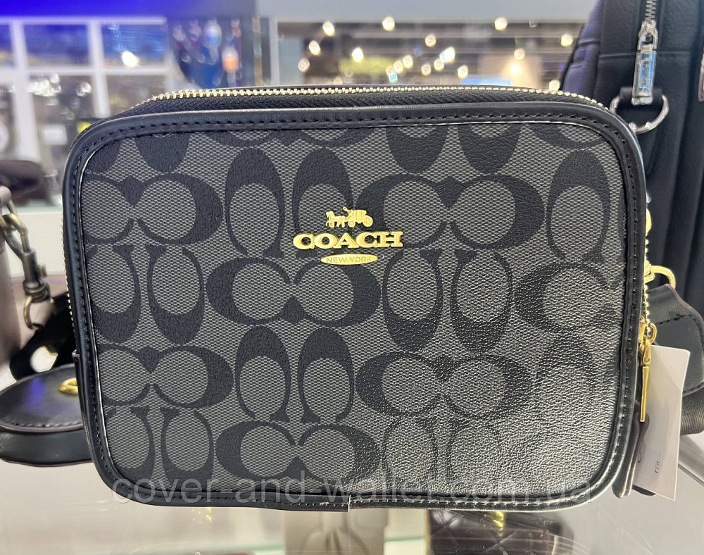 Сумка коуч брендовая женская с широким ремешком COACH Киев - изображение 2