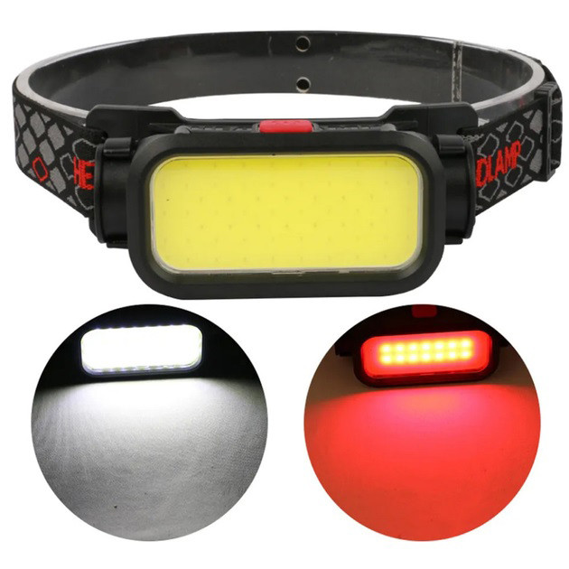 Компактный налобный фонарь BL-008+COB, Налобный аккумуляторный фонарь на голову Наголовный RV-18 Львов - изображение 13