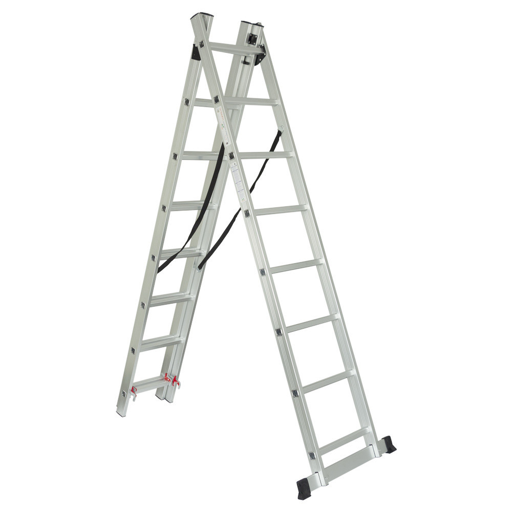 Драбина розкладна універсальна 3×8 щаблів 5.09м SIGMA (5032324) Київ - фото 8