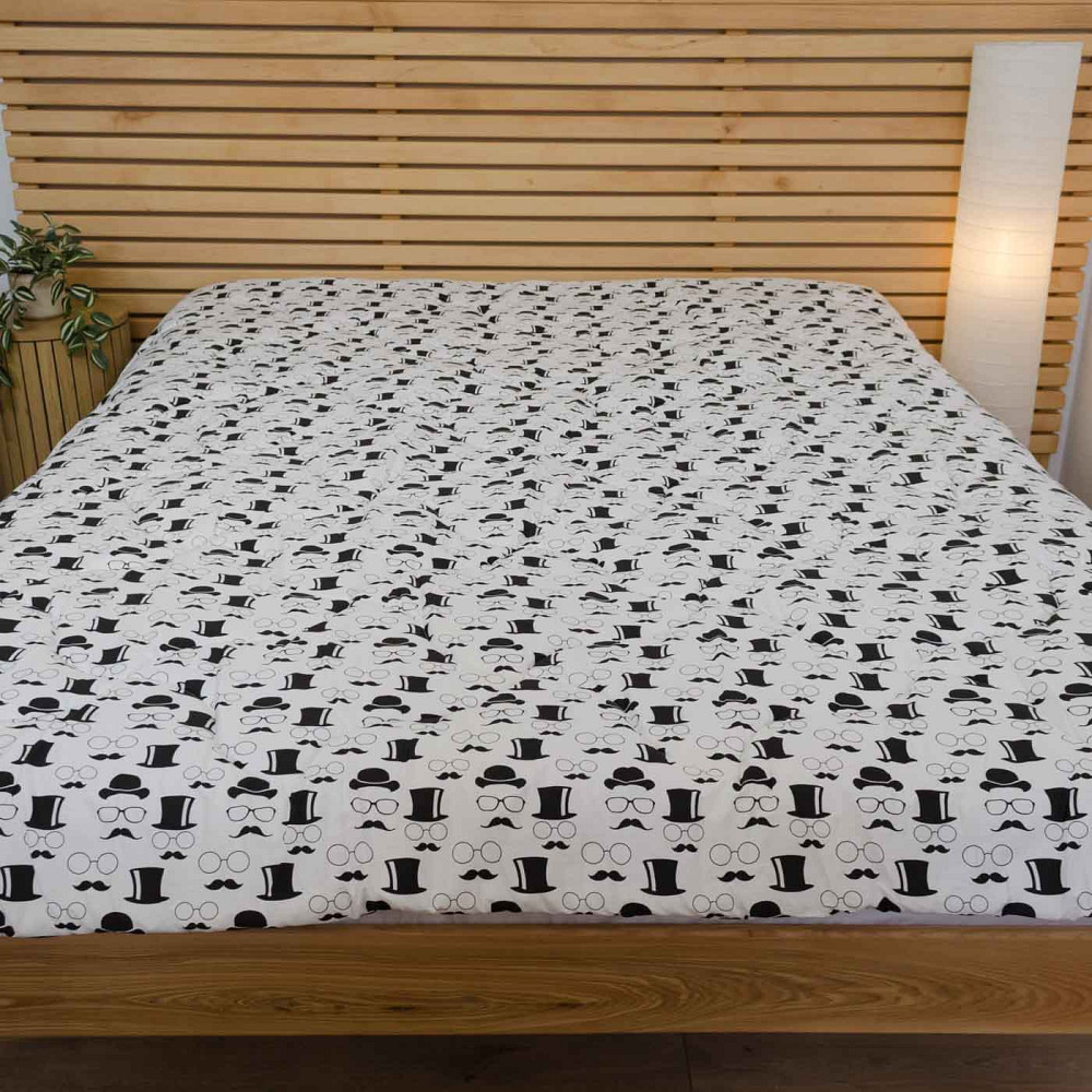 Одеяло шерстяное зимнее Сатин Чарли YouStar детское 110х140 см (Белый) Сумы - изображение 1