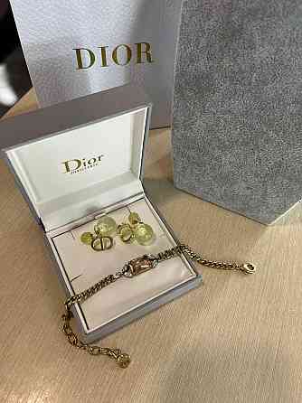 Діор набір сережки та браслет/ Dior Одеса