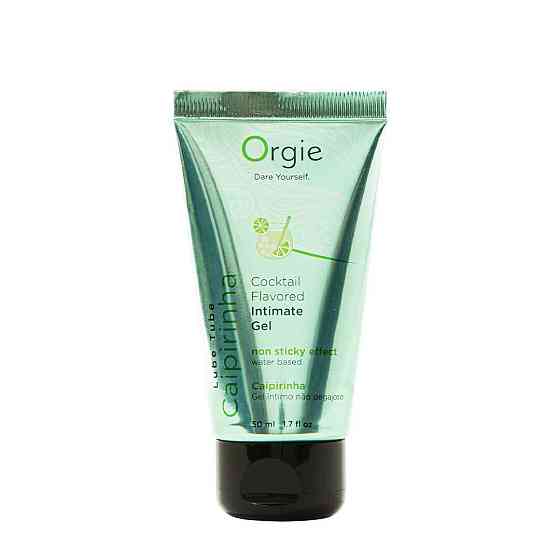 Розпродаж!!! Лубрикант на водній основі Orgie Lube Tube Cocktail Caipirinha 50мл (термін 18.10.2026) Sex Aura Київ