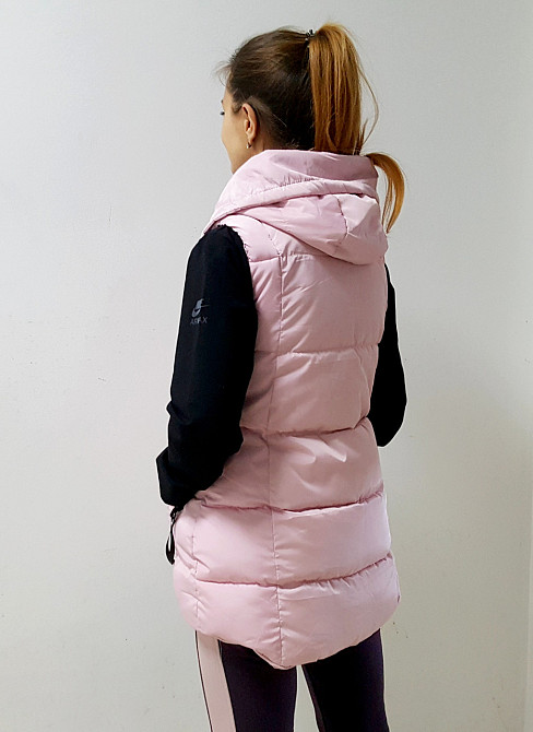 Жіноча безрукавка, подовжена, Жіночий демісезонний жилет Київ - фото 4